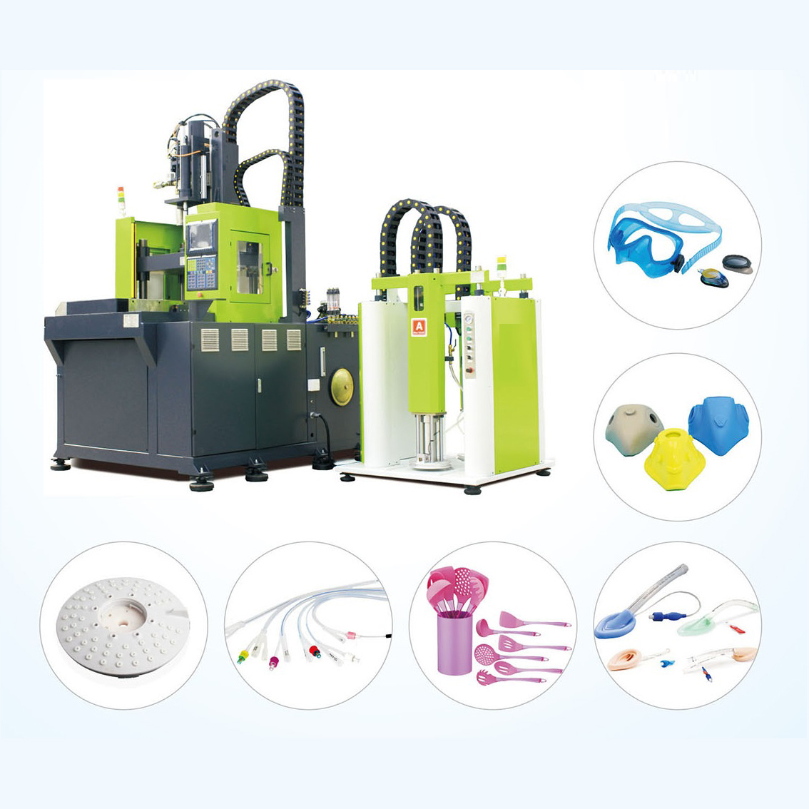 150 Ton Vertical LSR Injection - Image 2